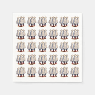 Servilleta De Papel Fantasmas de Cowboy occidentales espantaron el pat