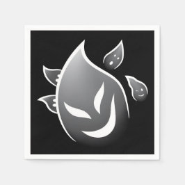 Servilleta De Papel Fantasmas espeluznantes