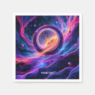 Servilleta De Papel Fantasy Cute Abstract Space Stars