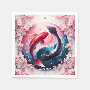 Servilleta De Papel Fantasy Cute Elegant Yin Yang