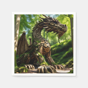 Servilleta De Papel Fantasy Cute Mushroom Saber Forest