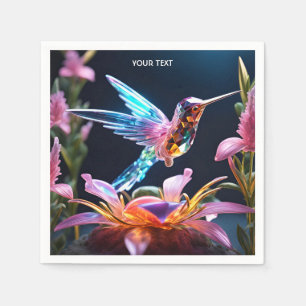 Servilleta De Papel Fantasy Cute Vivid Vibrant Bird