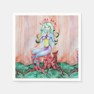 Servilleta De Papel Fantasy Pixie Fairy Thunder_Cove