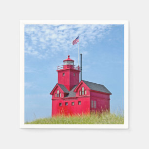 Servilleta De Papel Faro Big Red Michigan