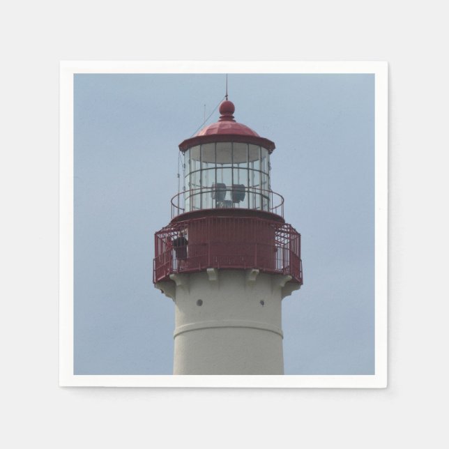 Servilleta De Papel Faro de Cape May (Anverso)