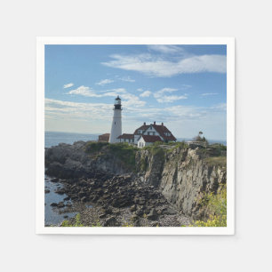 Servilleta De Papel Faro de Portland - Cape Elizabeth Maine