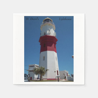 Servilleta De Papel Faro de St. David's, Bermudas 