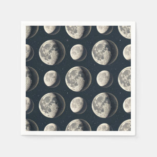 Servilleta De Papel Fase Lunar Celestial (2)