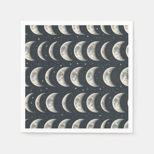Servilleta De Papel Fase Lunar Celestial (3)
