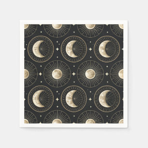 Servilleta De Papel Fase Lunar Celestial (5)