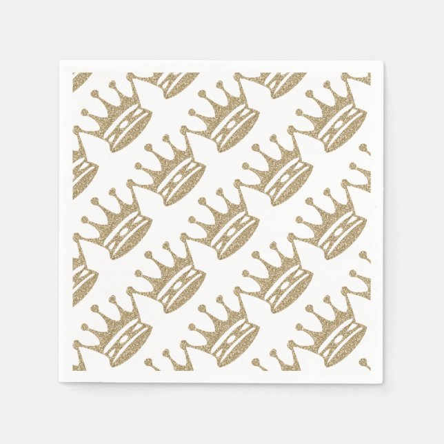 Servilleta De Papel Favoritos del partido de la corona (Anverso)