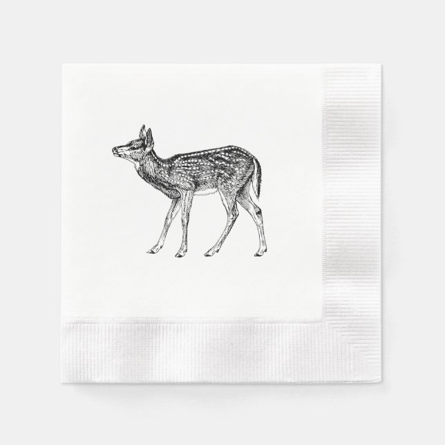 Servilleta De Papel Fawn (Anverso)