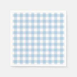 Servilleta De Papel Faye y Lauren Blue Plaid