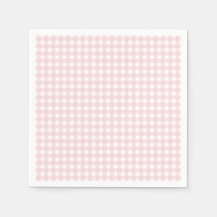 Servilleta De Papel Faye y Lauren Rubor Gingham