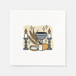 Servilleta De Papel Fe espiritual y gracia - Aumentando el cristianism