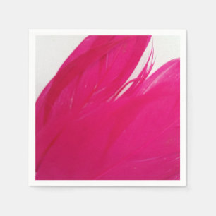 Servilleta De Papel Feathery Fuschia