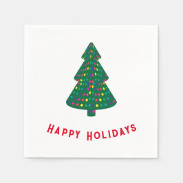 Servilleta De Papel Felices Fiestas