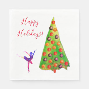 Servilleta De Papel Felices Fiestas