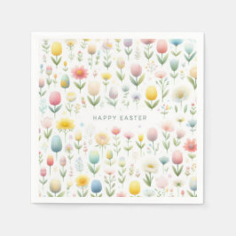 Servilleta De Papel Felices Pascuas