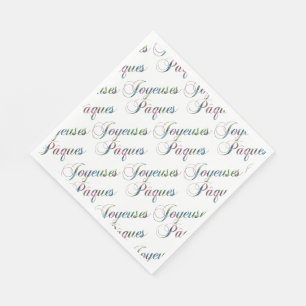 Servilleta De Papel Felices travesías de Pascua