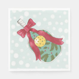 Servilleta De Papel Felices voleidías Pickleball Temáticas Napkins de