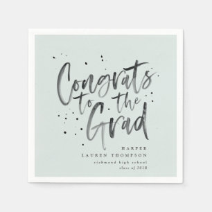 Servilleta De Papel felicitaciones a las servilletas del fiesta gradua