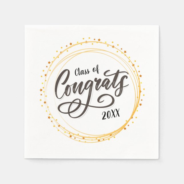 Servilleta De Papel Felicitaciones Clase de servilletas (Anverso)