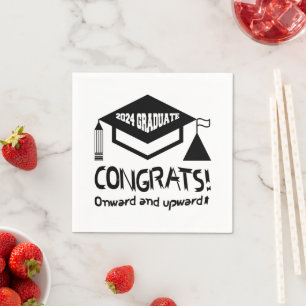 Servilleta De Papel ¡Felicitaciones, graduado 2024!
