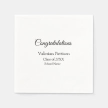 Felicitaciones graduado agregar nombre de escuela