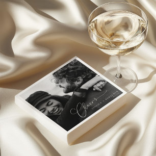 Servilleta De Papel Felicitaciones Nombres de Escritura Elegante Foto