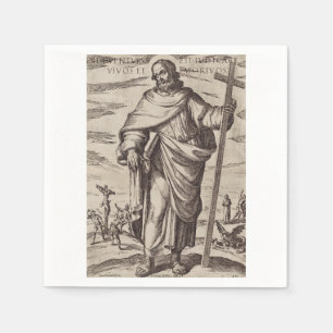 Servilleta De Papel Felipe uno de los doce apóstoles