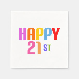 Servilleta De Papel Feliz 21°