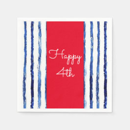 Servilleta De Papel Feliz 4 del papel