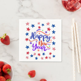 Servilleta De Papel Feliz año nuevo