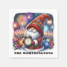 Servilleta De Papel Feliz Año Nuevo