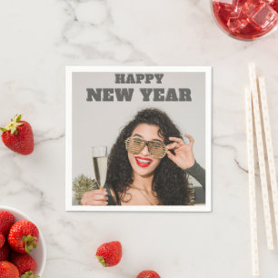 Servilleta De Papel Feliz Año Nuevo