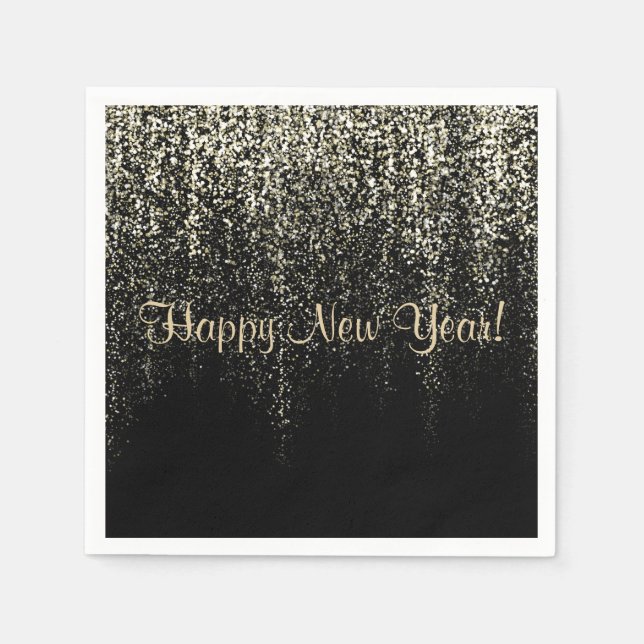 Servilleta De Papel Feliz Año Nuevo (Anverso)