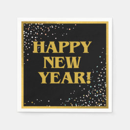Servilleta De Papel Feliz Año Nuevo