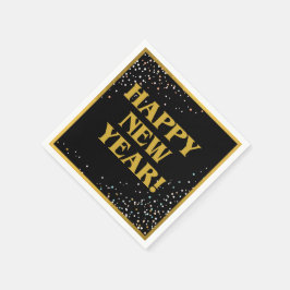 Servilleta De Papel Feliz Año Nuevo
