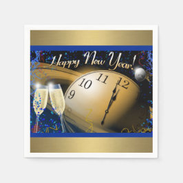 Servilleta De Papel Feliz Año Nuevo