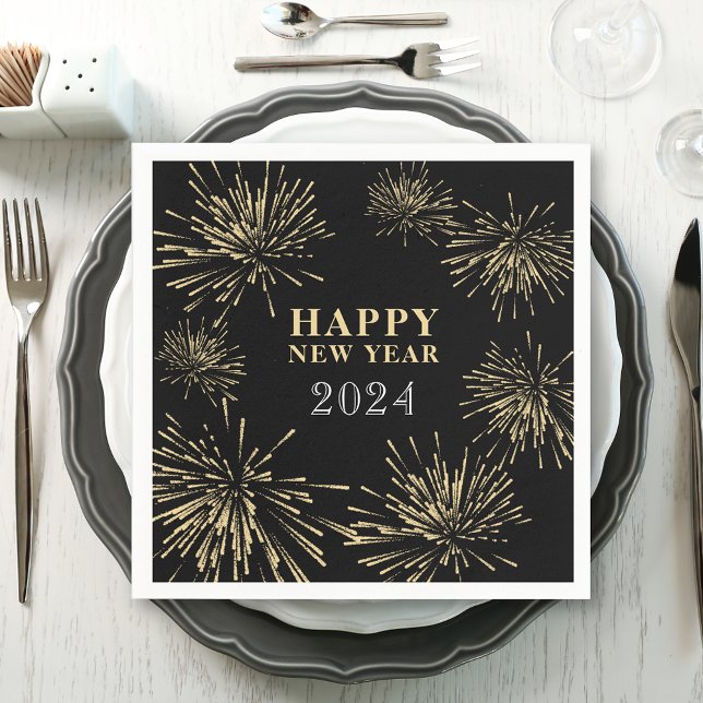 Servilleta De Papel Feliz Año Nuevo (Subido por el creador)