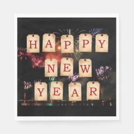 Servilleta De Papel Feliz Año Nuevo