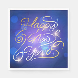 Servilleta De Papel Feliz Año Nuevo