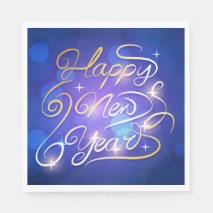 Servilleta De Papel Feliz Año Nuevo