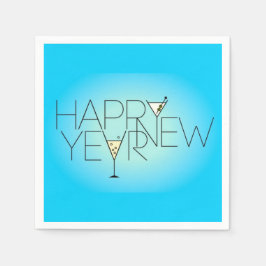 Servilleta De Papel Feliz Año Nuevo
