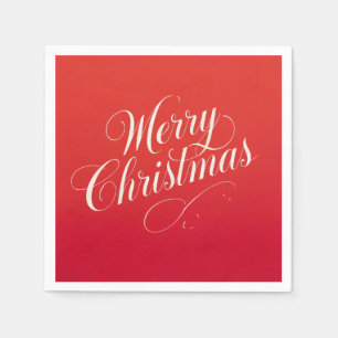 Servilleta De Papel Feliz Año Nuevo Feliz Navidad Temporada de Vacacio