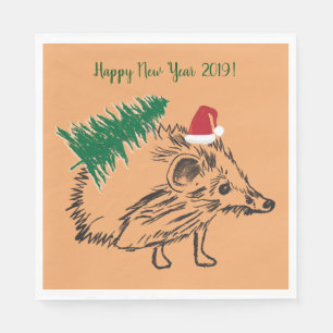 Servilleta De Papel Feliz Año Nuevo Personalizado Papel Napkin