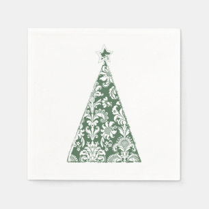 Servilleta De Papel Feliz árbol de navidad