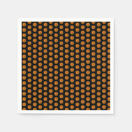 Servilleta De Papel Feliz calabaza de Fiesta de Halloween