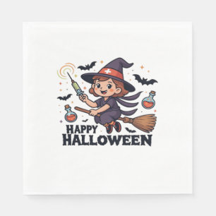Servilleta De Papel Feliz Camisa de Enfermeras de Halloween - Cuidada 